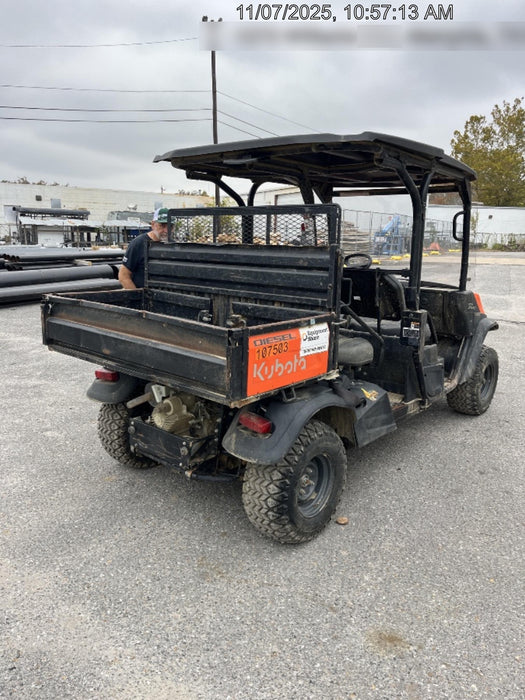 2020 Kubota RTV-X1140W-H Canopy, 4-Seater, Diesel, Windshield Acrylic Clear, Strobe Light, Backup Alarm