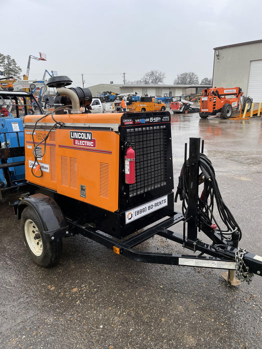 2021 Lincoln Electric Vantage 549X Ready Pak 3, ORANGE (includes trailer, cable rack, fender light kit)
