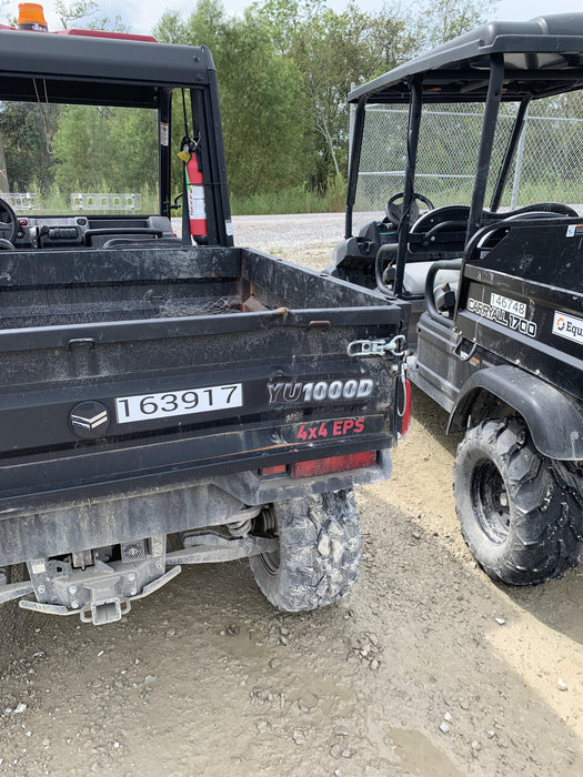 2021 Yanmar YU1000 Canopy, Steel Wheel, Poly WindShield, Beacon, Backup Alarm