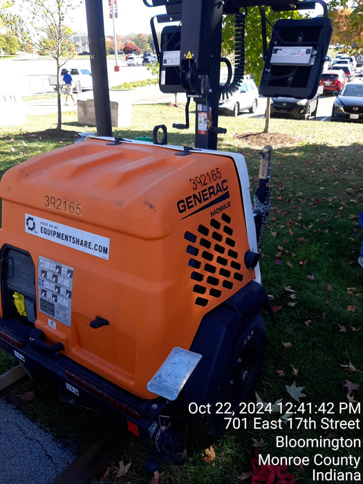 2024 Generac MLT2 Diesel, Flex Switch 120V Input, Powerzone Controller, 
(4) 320W LED Lights, 4kW Generator, 39.9 Gal Fuel Tank, 2" Ball, T3