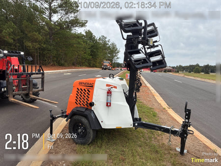2024 Generac MLT6SKDS-STD4 ELEC WINCH Diesel, Electric Winch Mast, Powerzone Controller, (4) 320W LED Lights, 4kW Generator, 39.9 Gal Fuel Tank, 2" Ball, T3