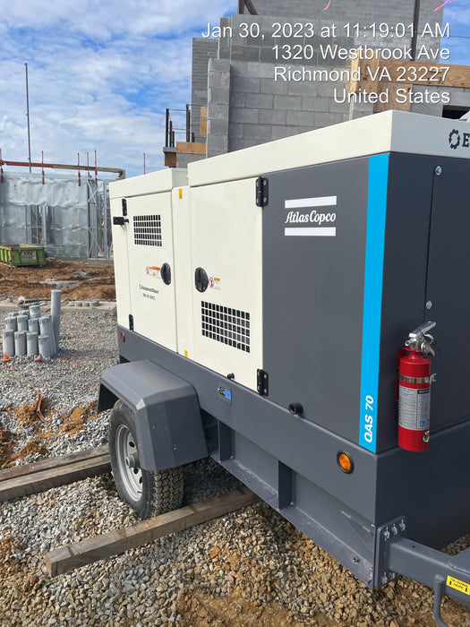 2022 ATLAS COPCO QAS 70