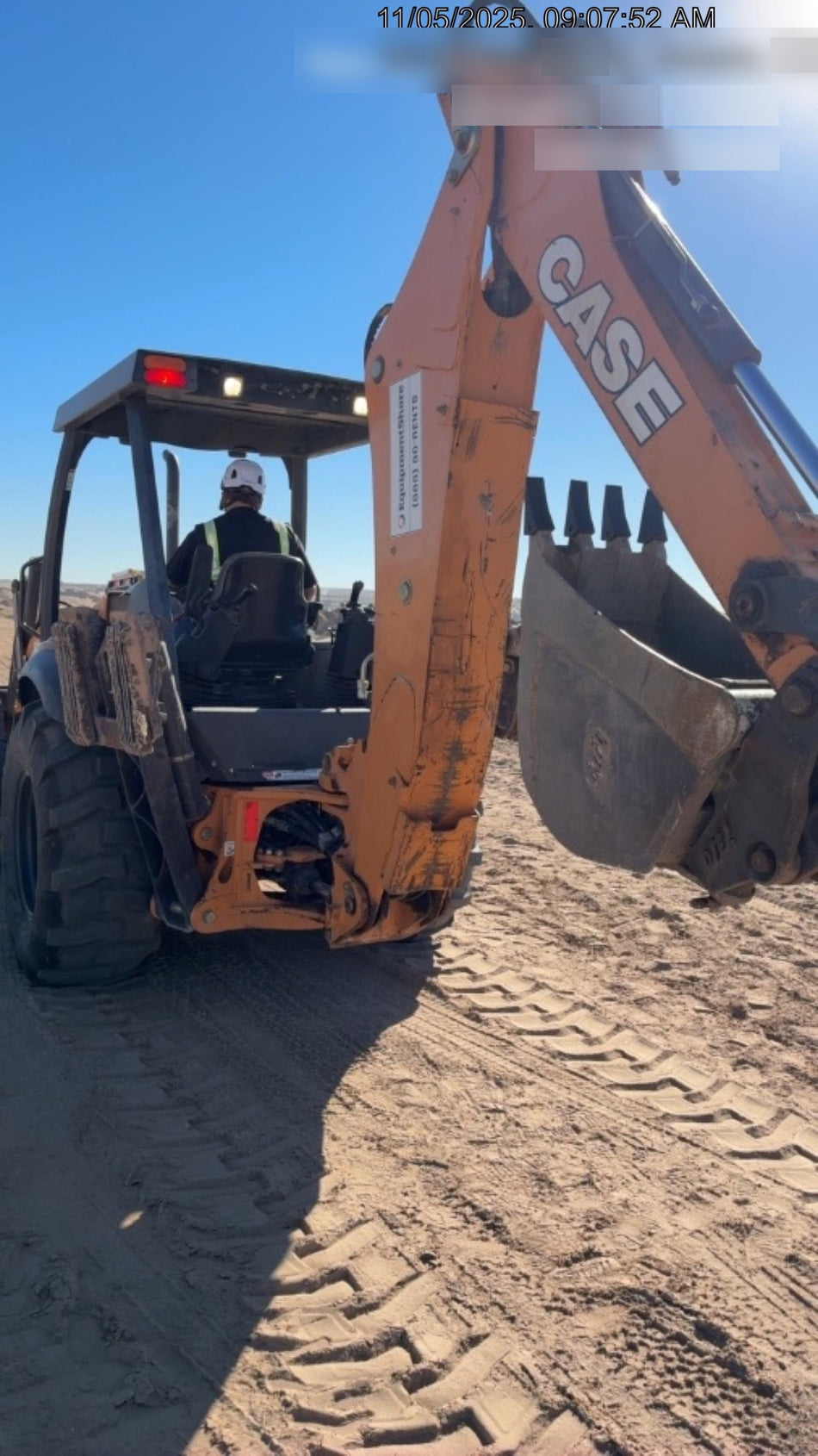 2019 Case 580N EP Canopy, 4WD, GP Front Bucket, Standard Stick, 2-Way Aux Hydraulics, ISO Controls