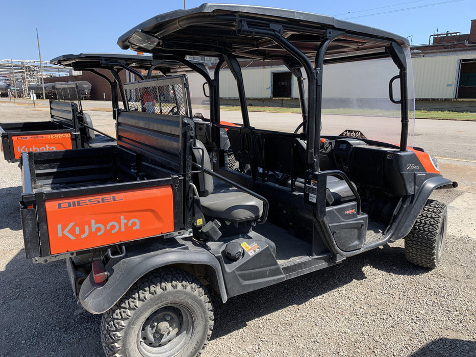 2021 Kubota RTV-X1140W-H Plastic Canopy, Windshield Acrylic Clear, LED Strobe Light, Wire Harness Kit, Back up Alarm