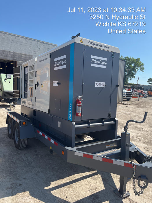 2023 ATLAS COPCO QAS 235