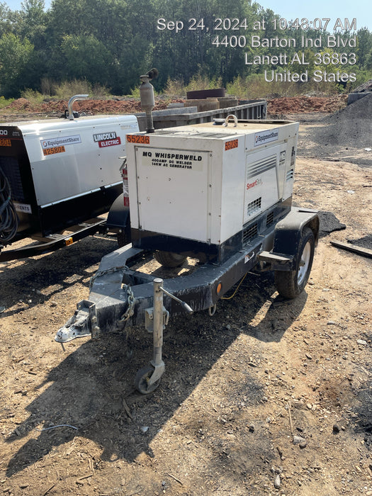 2019 Multiquip DLW400ESA4 Dual Pack, Trailer Mounted