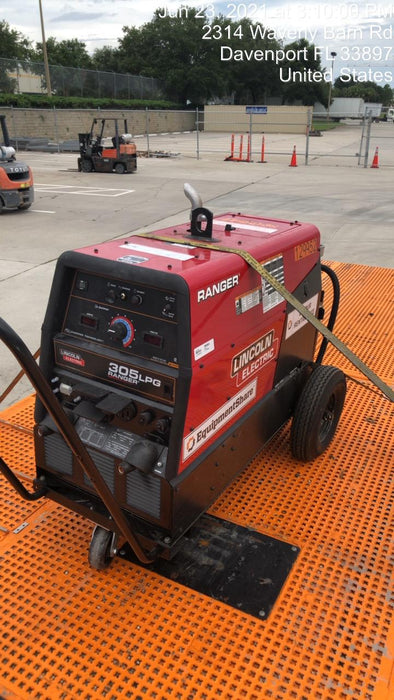 2021 Lincoln Electric Ranger 305 LPG K3430-1, Ranger 305 LPG, Undercarriage, Tank Holder & Strap, 10kw AC Gen, 25hp Kohler LPG Eng