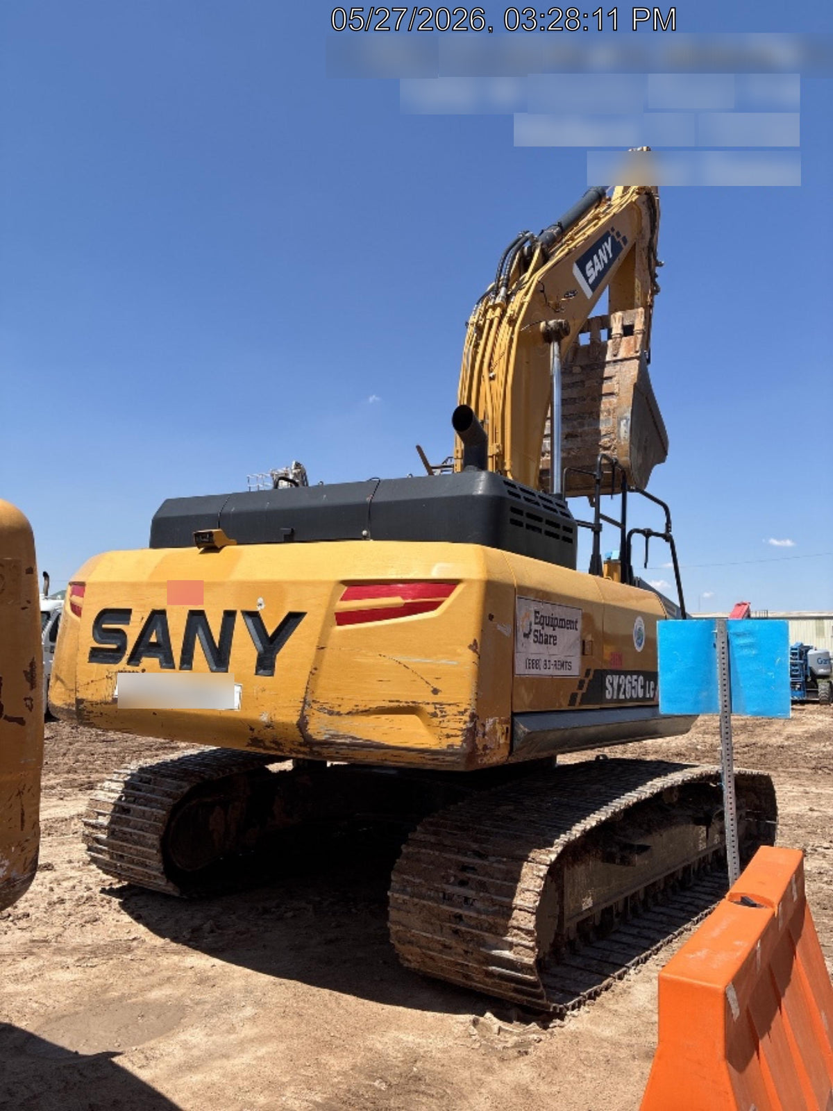 2019 SANY SY265C LC