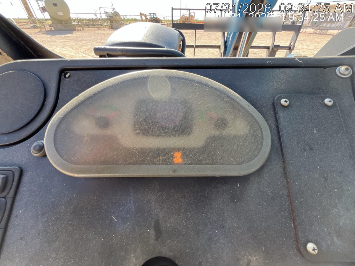 2018 Genie GTH-844 Genie GTH-844D w/Open ROPS, Solid Tires, Work Light/Beacon, 60" Carriage and Forks