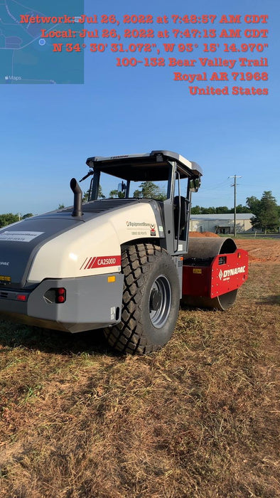 2022 DYNAPAC CA2500D