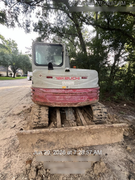 2019 Takeuchi TB290 Takeuchi TB290 Cab/Heat/AC w/Rubber Tracks, Auxiliary Hydraulics, Dozer Blade, Manual QC, 18/24/36" Buckets, Hydraulic Thumb Installed