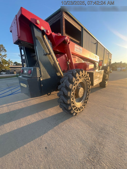 2018 Manitou MTA10055 MTA10055 - Canopy, Worklights, Beacon, 66" Carriage, 60" Forks, Solid Tires, Aux Hydraulics