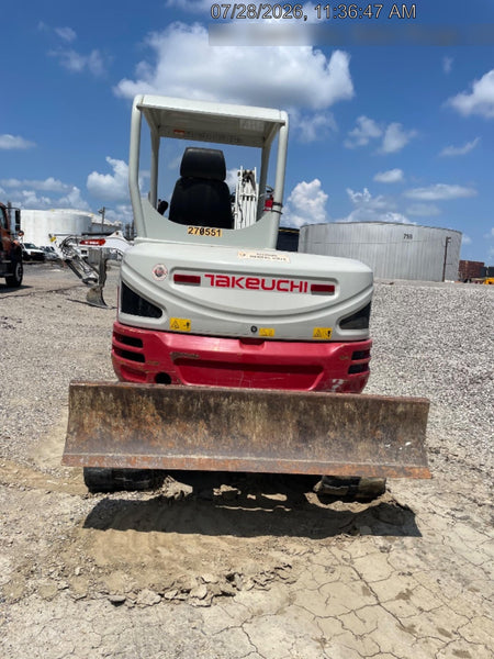 2022 TAKEUCHI TB250-2R