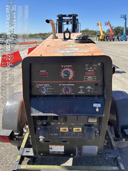 2021 Lincoln Electric Vantage 322 Vantage 322 Ready Pak 3 w/ Decals, ORANGE (includes trailer, cable rack, fender light kit) NO Telematics