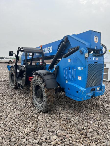 2018 Genie GTH-1056 Genie GTH-1056 w/Open ROPS, Solid Tires, Work Light/Beacon, 60" Carriage and Forks