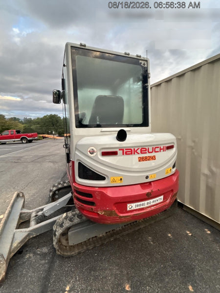2022 TAKEUCHI TB235-2CR