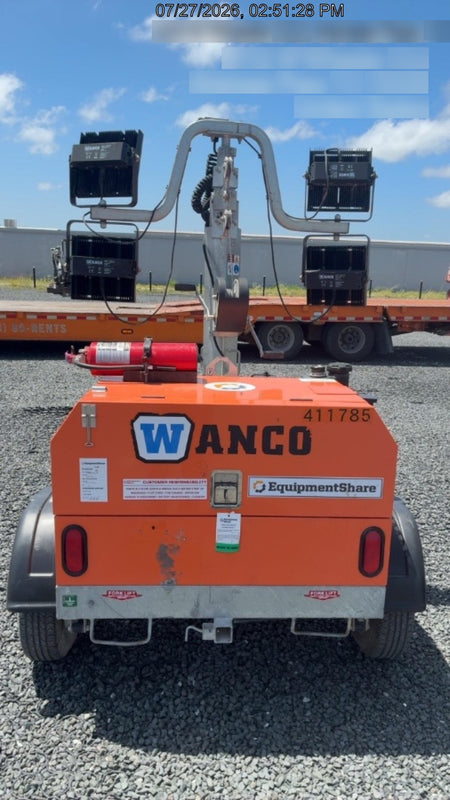 2024 Wanco WLTT-4MM4K Diesel, Deep Sea Controller, Shore Power Plug, Auto Start, (4) 350W LED Floodlights, 4kW Generator, 60 Gal Fuel Tank, 2" Ball, T3