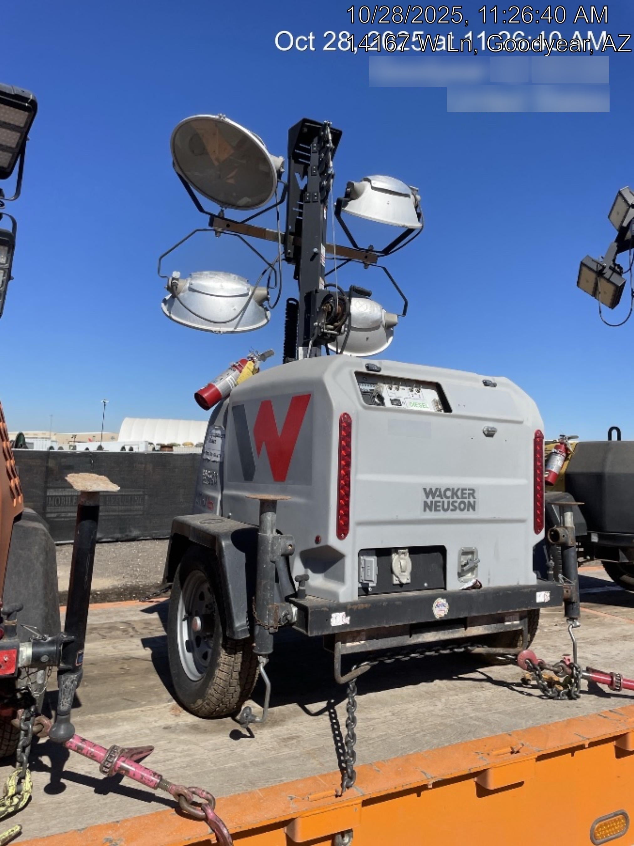 2019 Wacker Neuson LTV6L-MH Standard Options, ES Track Hardware, Fuel Level Sensor
