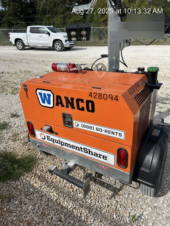 2024 Wanco WLTT-4MM4K Diesel, Deep Sea Controller, Shore Power Plug, Auto Start, (4) 350W LED Floodlights, 4kW Generator, 60 Gal Fuel Tank, 2" Ball, T3