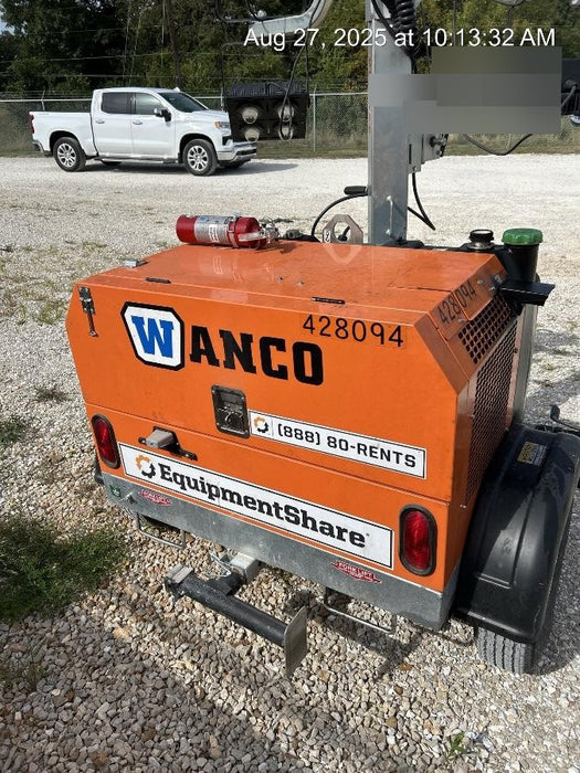 2024 Wanco WLTT-4MM4K Diesel, Deep Sea Controller, Shore Power Plug, Auto Start, (4) 350W LED Floodlights, 4kW Generator, 60 Gal Fuel Tank, 2" Ball, T3