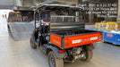 2022 Kubota RTV-X1140W-H Plastic Canopy, Windshield Acrylic Clear, LED Strobe Light, Wire Harness Kit, Back up Alarm