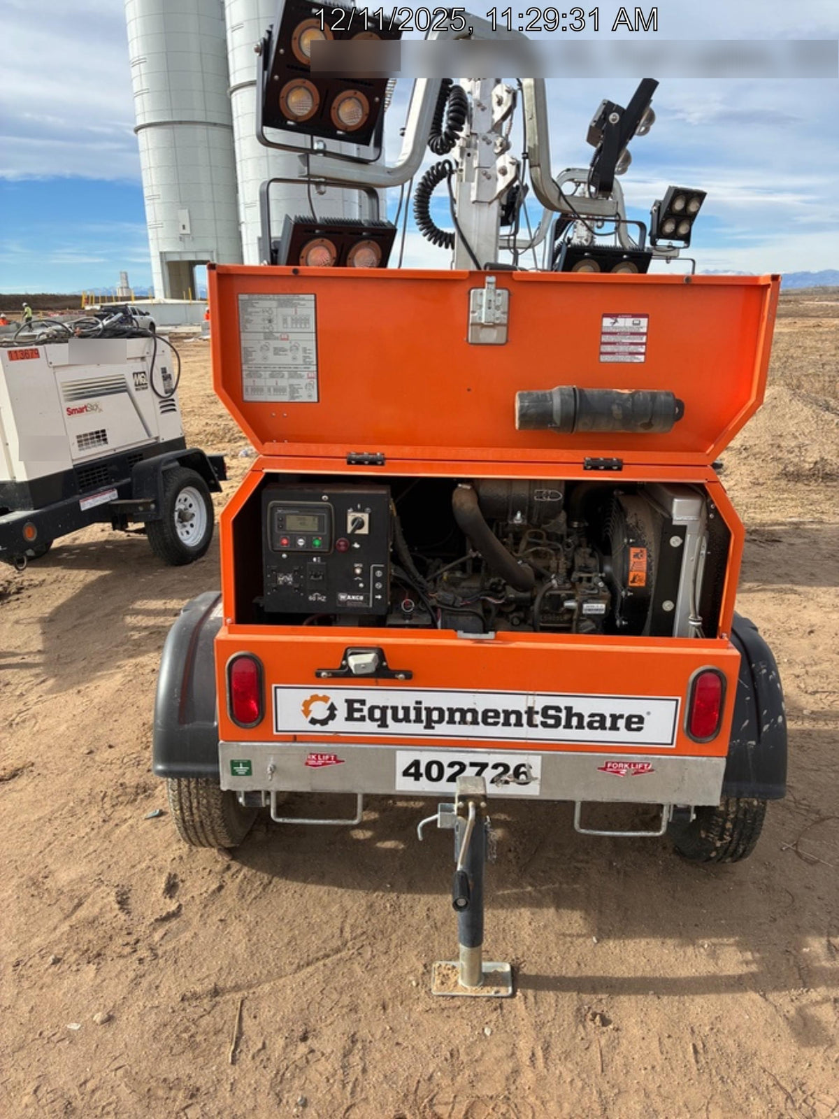 2024 Wanco WLTT-4MM4K Diesel, Deep Sea Controller, Shore Power Plug, Auto Start, (4) 350W LED Floodlights, 4kW Generator, 60 Gal Fuel Tank, 2" Ball, T3