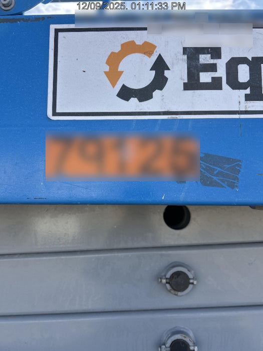 2019 Genie GS-2646 folding rails with full height swing gate