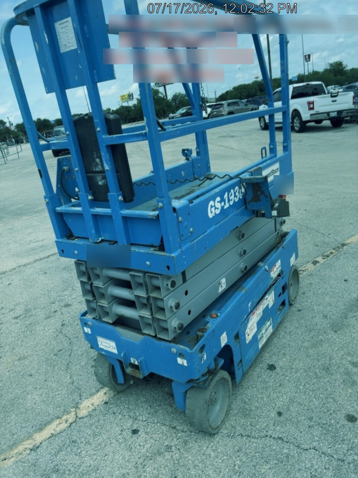 2020 Genie GS-1930 Standard Machine