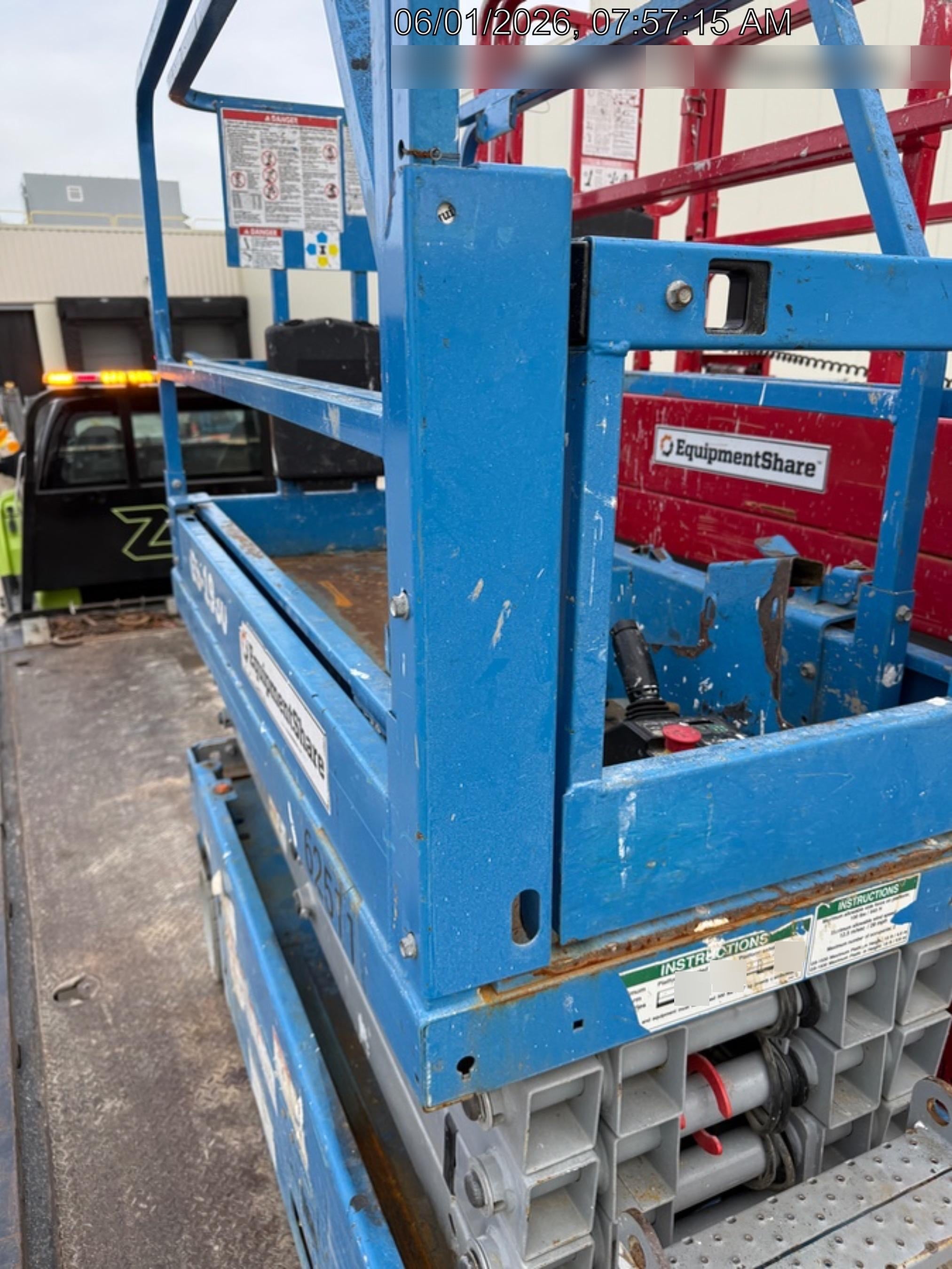 2020 Genie GS-1930 Solid Non Marking Tires, Beacon, Folding rails with half height swing gate