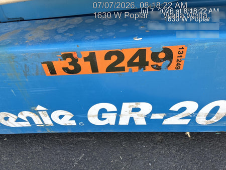 2021 GENIE GR-20