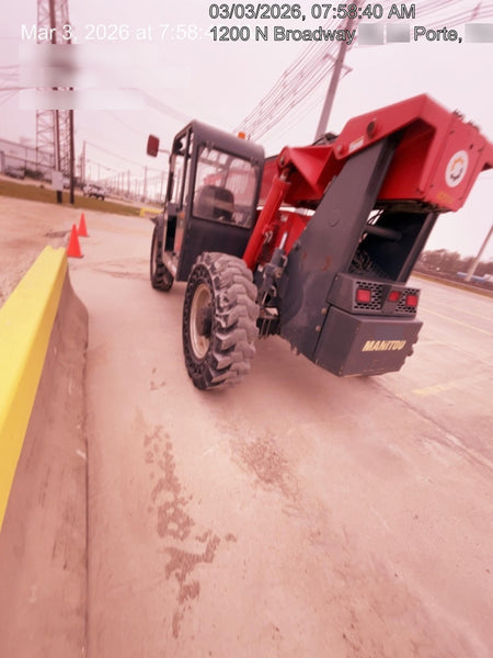 2019 Manitou MTA10055 MTA10055 - 74 HP T4, Canopy, Worklights/Strobe, Beacon, 66" Carriage, 60" Forks, Solid Tires, Lift Hook, Aux Hydraulics