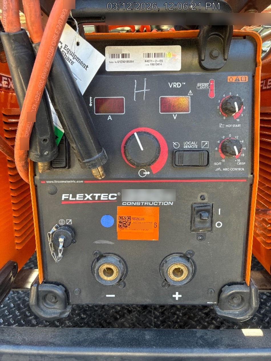 2025 LINCOLN ELECTRIC FLEXTEC 350X