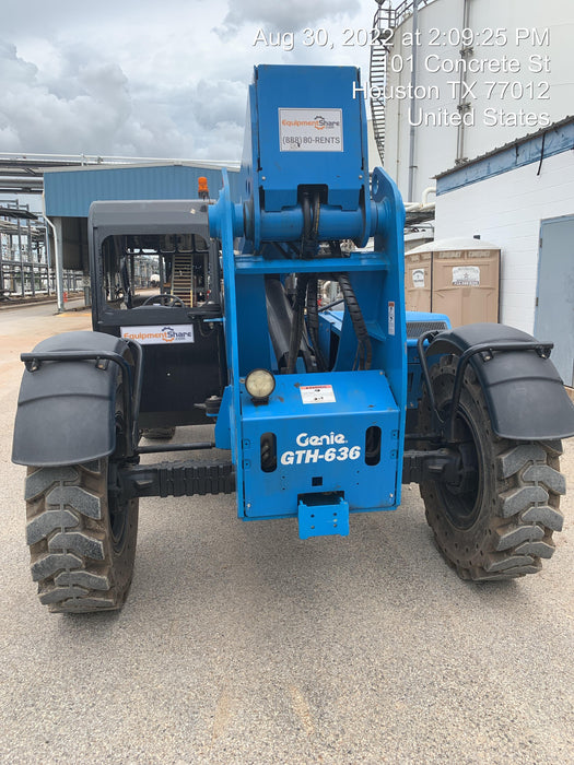 2017 Genie GTH-636 Genie GTH636, Solid RT Tires, T4F, worklights (LED, rear), Open ROPS