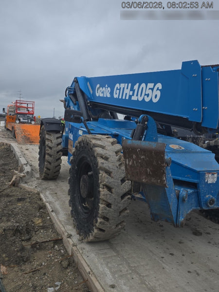 2018 Genie GTH-1056 GTH-1056 w/Open ROPS, FF Tires, Beacon, 48" carriage/forks