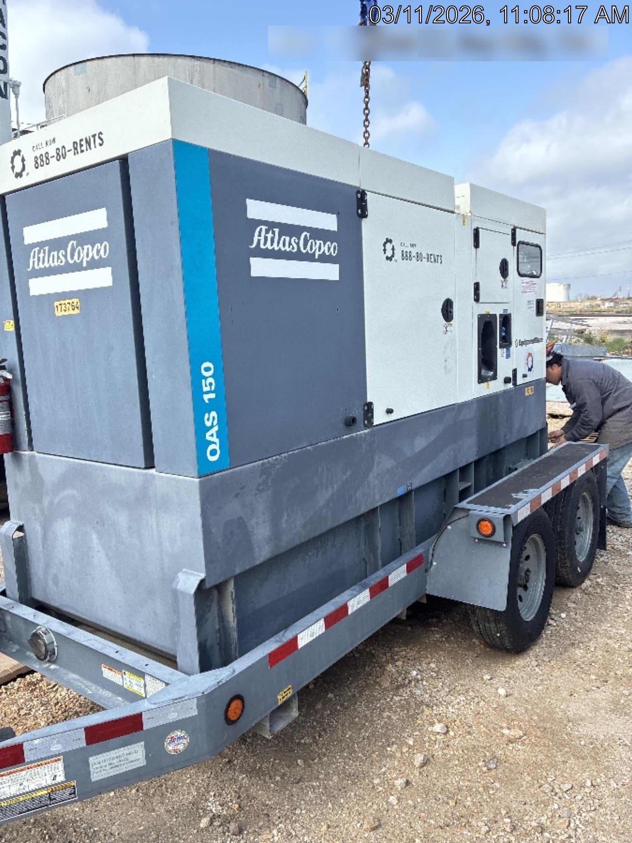 2021 ATLAS COPCO QAS150
