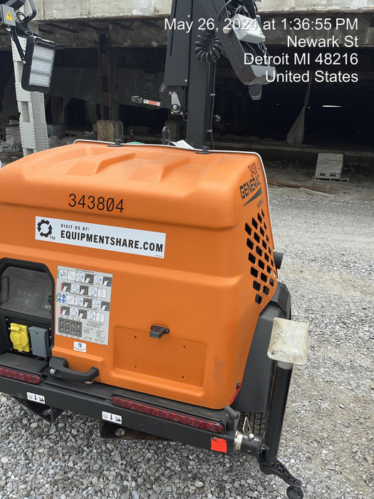 2023 Generac MLT2 Diesel, Flex Switch 120V Input, Powerzone Controller, (4) 320W LED Lights, 4kW Generator, 39.9 Gal Fuel Tank, 2" Ball, T3