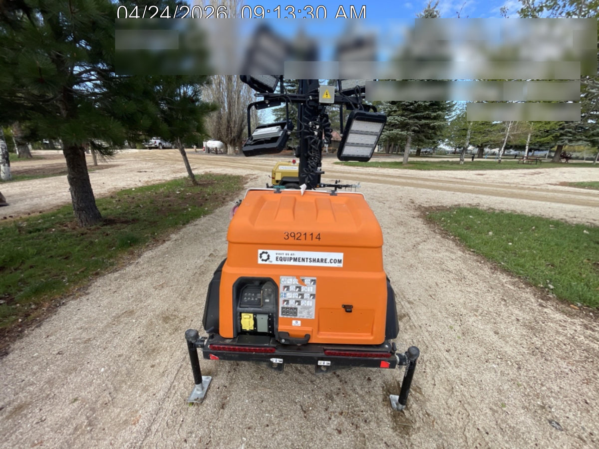 2024 Generac MLT2 Diesel, Flex Switch 120V Input, Powerzone Controller, 
(4) 320W LED Lights, 4kW Generator, 39.9 Gal Fuel Tank, 2" Ball, T3