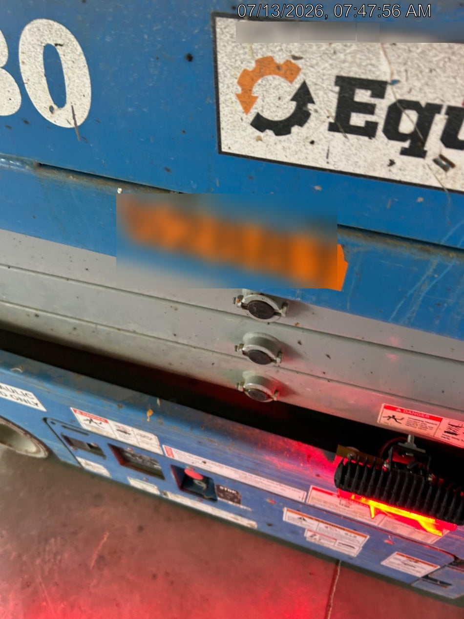 2020 Genie GS-1930 Solid Non Marking Tires, Beacon, Folding rails with half height swing gate