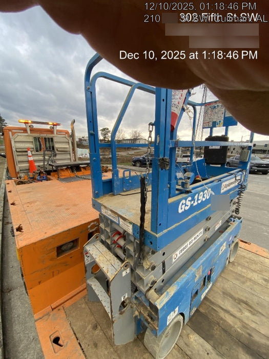 2020 Genie GS-1930 Fixed rails with chain entry gate - Pre A92.20