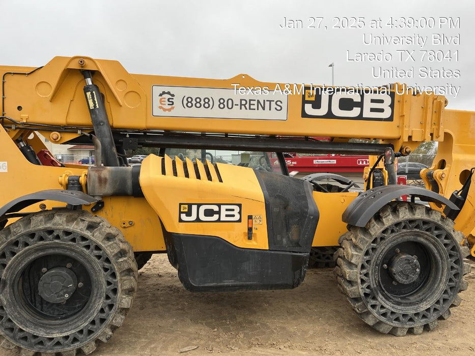 2019 JCB 510-56 JCB 510-56 74 HP w/Open ROPS, Beacon, Aux Hydraulics, Worklights, Solid Tires