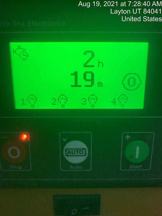 2021 Allmand NLV3GR (4) LED Light Fixture 350W, 23' Vertical Mast, 3kW Prime, Towable, Deep Sea L401, Leveling Jacks, Yanmar T4F 5.8hp