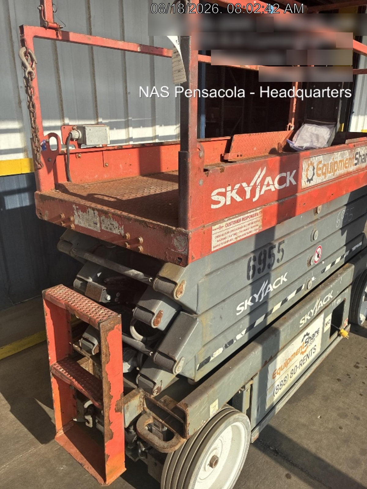 2018 Skyjack SJIII-3226 Skyjack SJIII3226 Scissor Lift w/Trojan Batteries