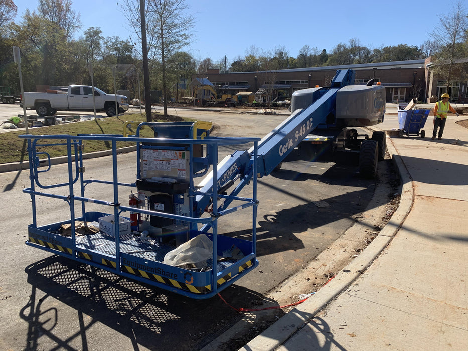 2020 Genie S-45 XC FF Tires, Beacon, 12kw Generator, Cold Weather Kit