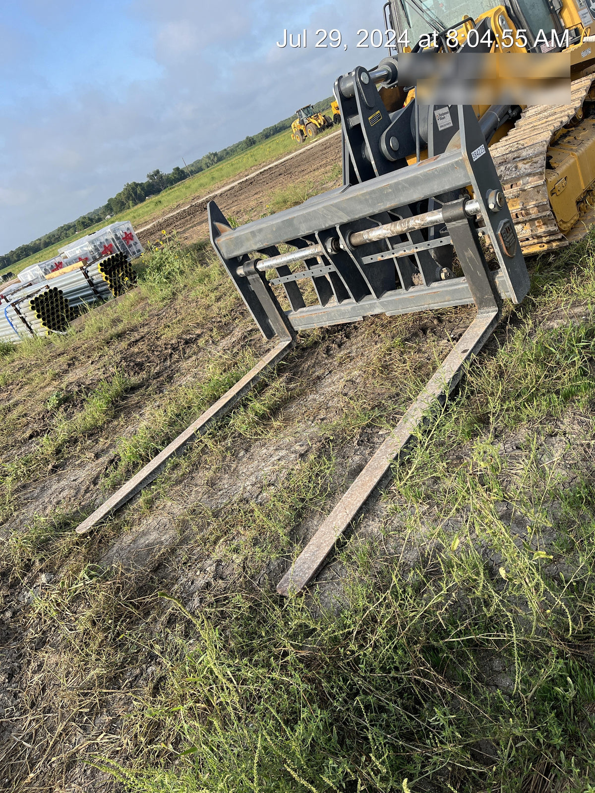 2024 STEEL UNLIMITED 96" Carriage Track High Loader