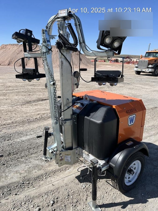 2024 Wanco WLTT-4MM4K Diesel, Deep Sea Controller, Shore Power Plug, Auto Start, (4) 350W LED Floodlights, 4kW Generator, 60 Gal Fuel Tank, 2" Ball, T3