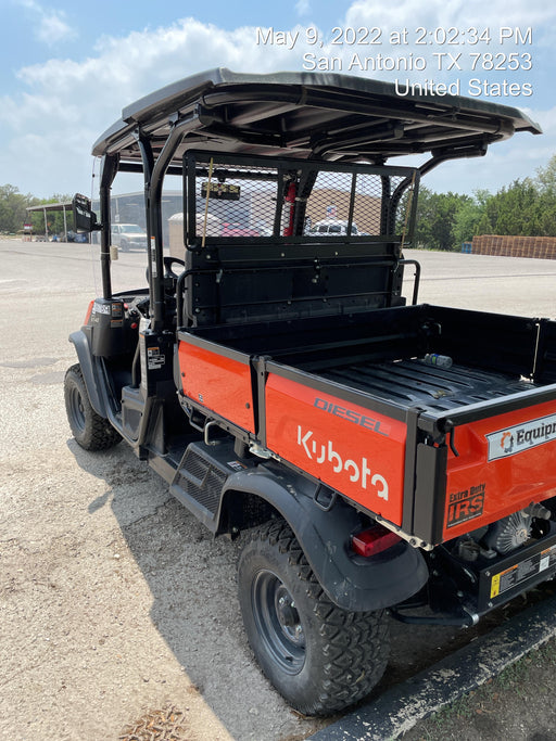 Kubota RTV-X1140W-H Plastic Canopy, Windshield Acrylic Clear, LED Strobe Light, Wire Harness Kit, Back up Alarm