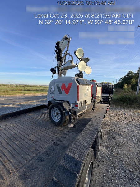 Wacker Neuson LTV6K-MH Wacker Neuson LTV6K Towable Light Tower