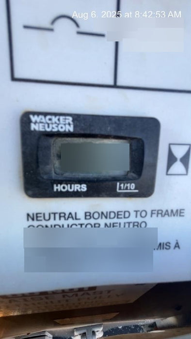 2019 Wacker Neuson LTV6L-MH Standard Options, ES Track Hardware, Fuel Level Sensor