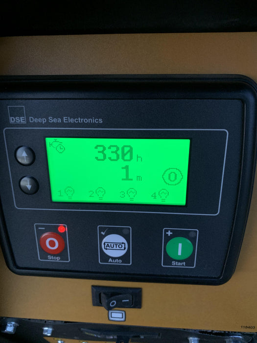 2020 Allmand NLV3GR (4) LED Light Fixture 350W, 23' Vertical Mast, 3kW Prime, Towable, Deep Sea L401, Leveling Jacks, Yanmar T4F 5.8hp