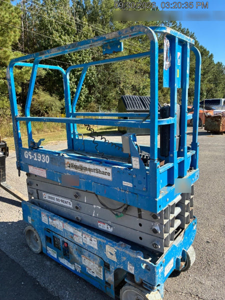 2020 Genie GS-1930 Fixed rails with chain entry gate - Pre A92.20